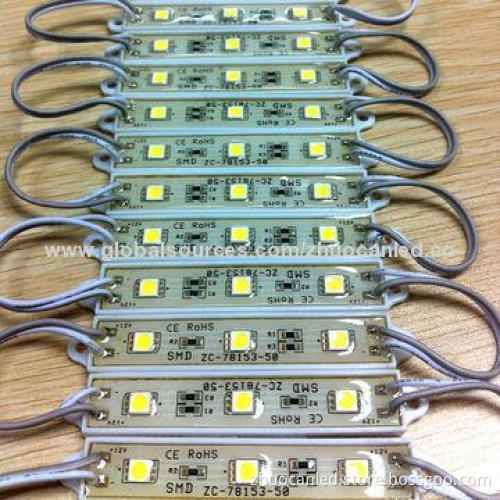 Ultra-thin SMD5050 LED module with LED AC/DC adapters